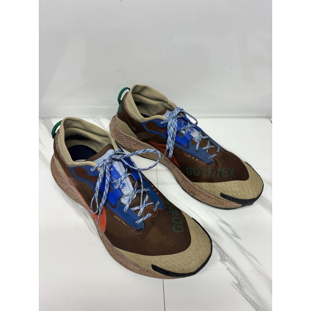 Nike Pegasus Trail 3 GORE-TEX Men 15 Cacao Wow Hyper Royal DR0137-200 Shoes GTX